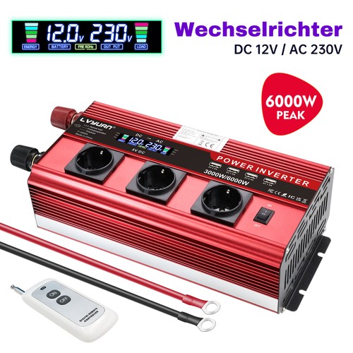 3000w 6000w wechselrichter - 3000w/6000w,