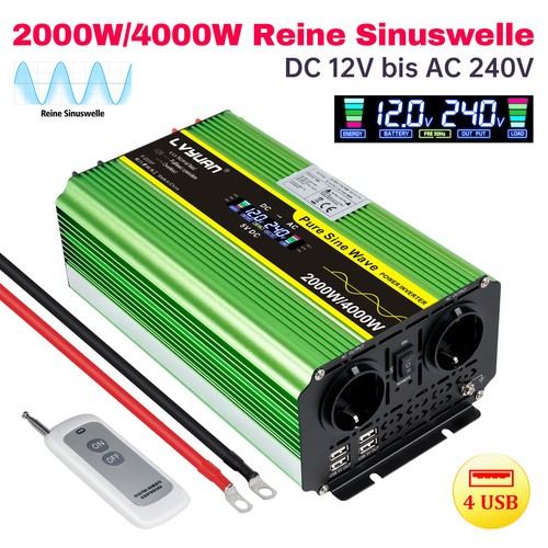 2000w 4000w 12v 230v - 2000w, 12v-230v