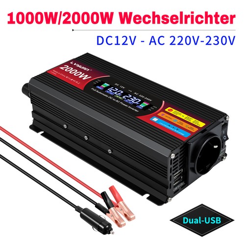 Auto spannungswandler 1000w - auto,
