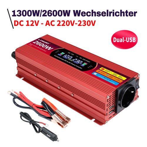 1300w 2600w wechselrichter - 2600w,