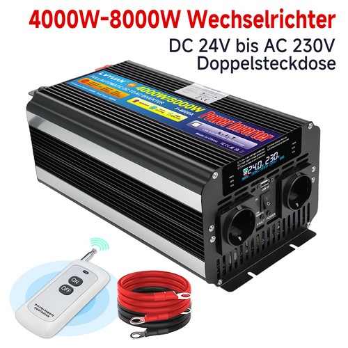 4000w 8000w 24v auf 230v - 4000w,