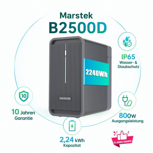 Marstek b2500 solar - marstek, speicher